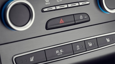 Renault Megane R.S. - centre console