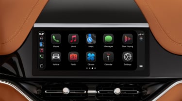 Apple CarPlay update - centre console display