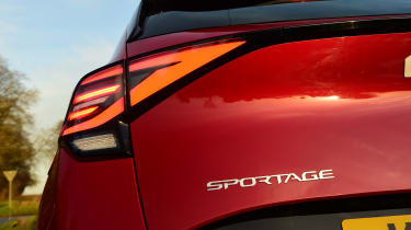 Kia Sportage - tail light