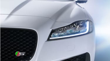 Jaguar XF S - head lights