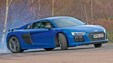 Audi R8 - sideways