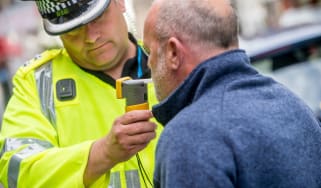 Breathalyser test drink driving