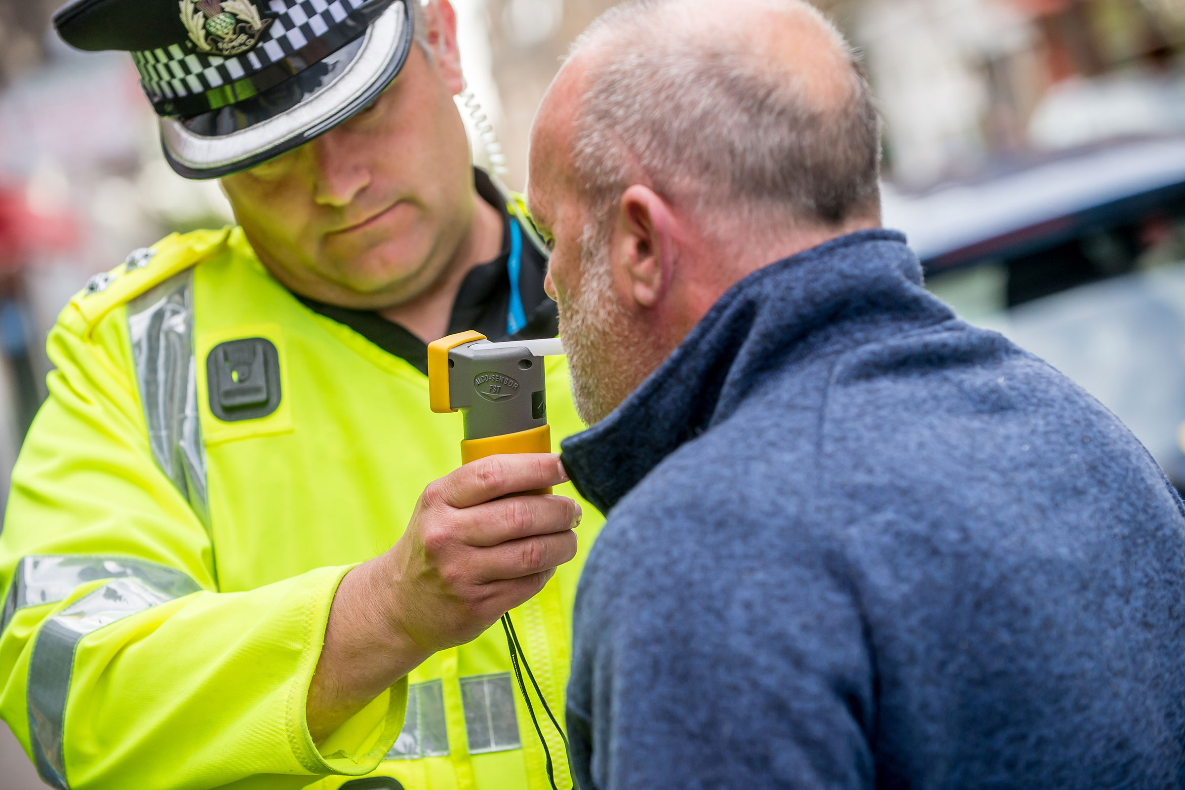 More UK drivers testing positive for alcohol, but police breathalyse