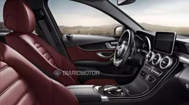 Mercedes C-Class interior leaked