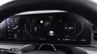 Kia EV9 - digital instrument cluster 