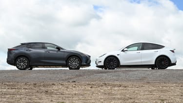 Lexus RZ vs Tesla Model Y - head to head