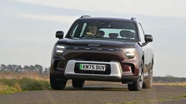 Smart #5 - front cornering 