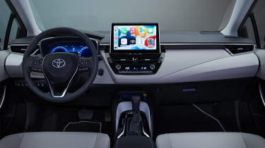 2023 Toyota Corolla Saloon interior 3D render