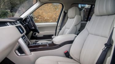 Used Range Rover - front seats