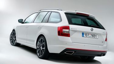 Skoda Octavia vRS Estate rear