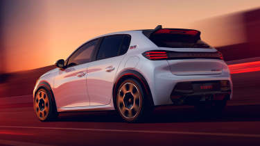 Peugeot E-208 GTi 2026 - rear