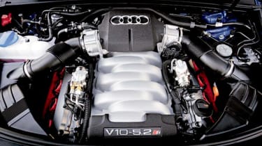 Audi S6 quattro engine
