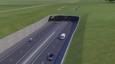 Stonehenge tunnel - tunnel exit proposal