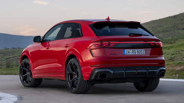 Audi RS Q8 facelift - rear red