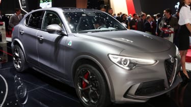 Alfa Romeo Stelvio NRING - Geneva front