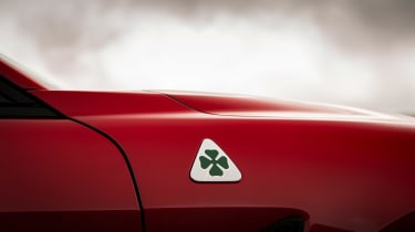 Alfa Romeo Giulia Quadrifoglio - QV badge