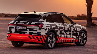 Audi e-tron Prototype review - rear 3/4 still