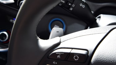 Hyundai Ioniq - steering wheel detail