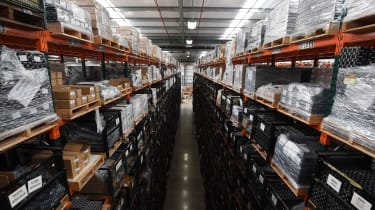 Bentley parts warehouse - 