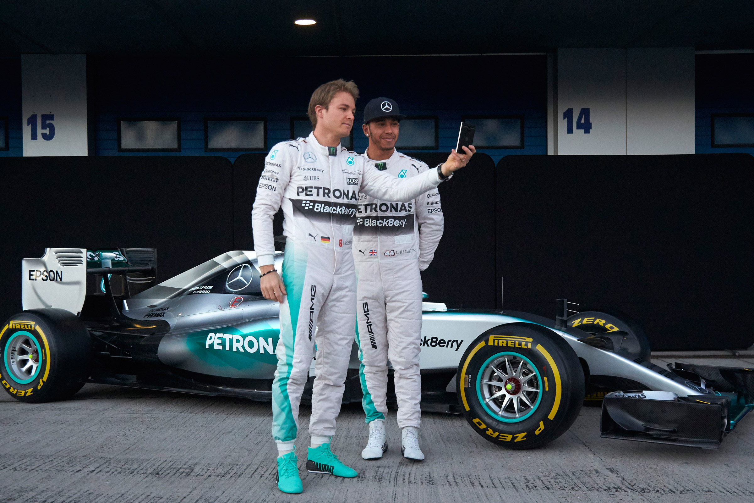 Lewis Hamilton and Nico Rosberg "the perfect couple" says 