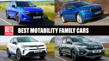 Best Motability family cars - header image