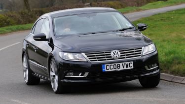 Volkswagen CC 2.0 TDI front cornering