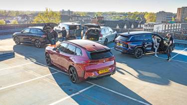 Five PHEVs - rears