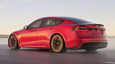 Tesla Model S facelift - rear
