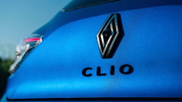 New Renault Clio 2023 facelift badge