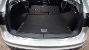 Volkswagen Tiguan - boot with seats down