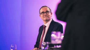 Renault boss Francois Provost sitting