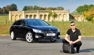 Peugeot 508 SW and Graham Hope