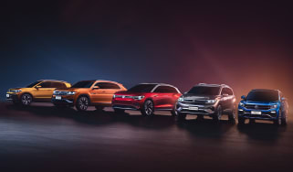 Volkswagen SUV line-up Shanghai