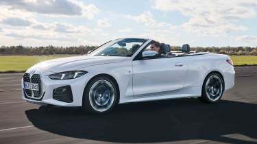 BMW 4 Series Convertible - front corner track