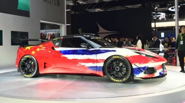 Lotus Evora GT4 Concept - Shanghai side/front 
