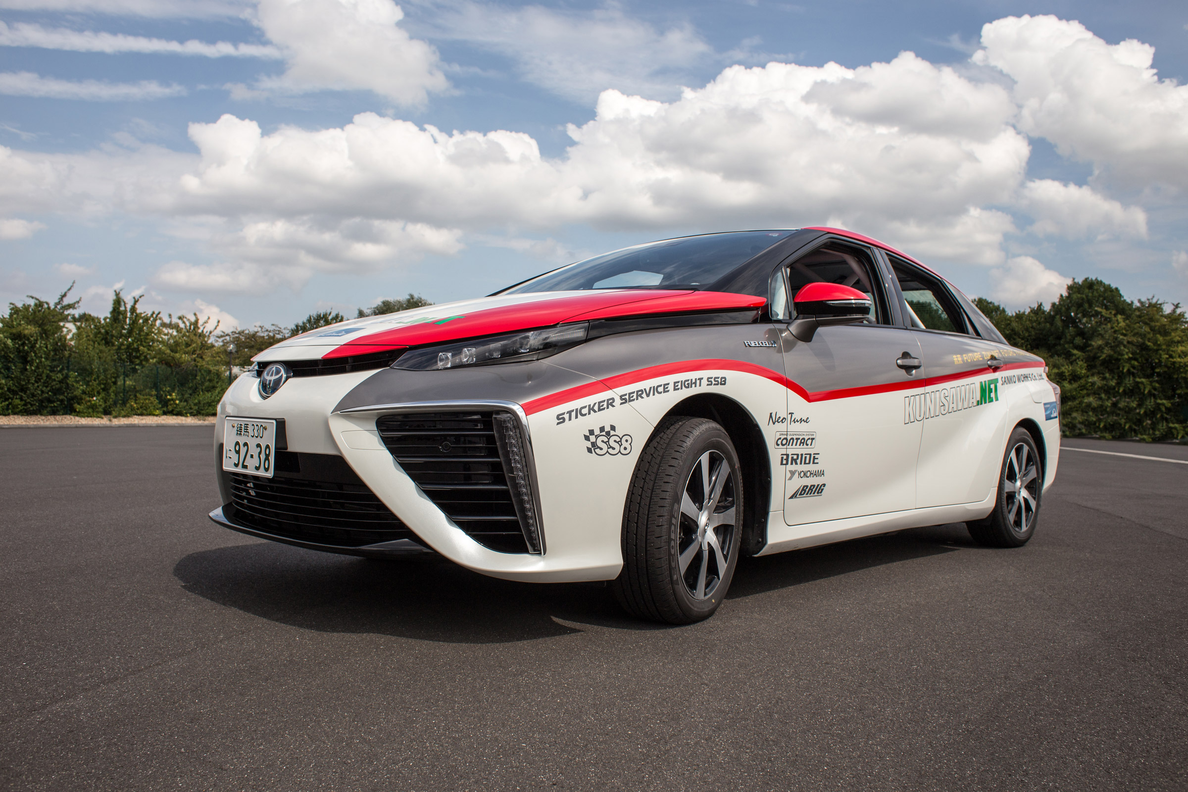 Toyota Mirai hydrogen car goes rallying | Auto Express