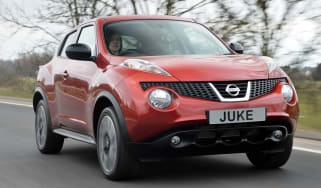 Nissan Juke n-tec front tracking