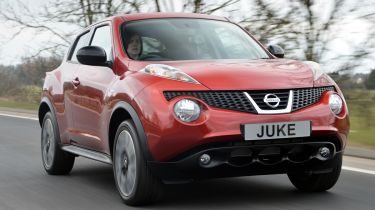 Nissan Juke n-tec front tracking