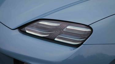 Porsche Macan Electric - head light detail