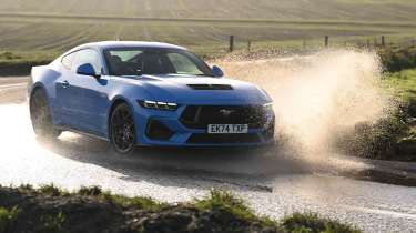 Ford Mustang GT - front corner, water splash