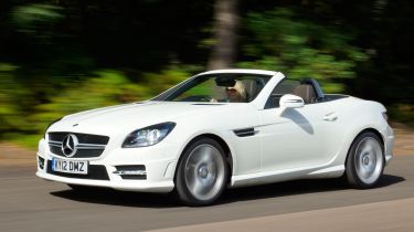 Mercedes SLK 250 CDI front tracking