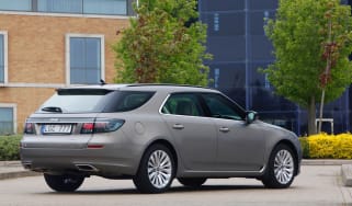 Saab 9-5 Sportwagon rear three-quarters