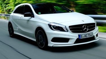 Mercedes A-Class front tracking