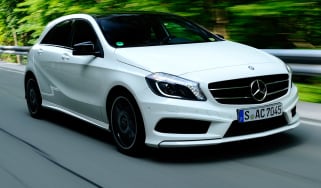 Mercedes A-Class front tracking