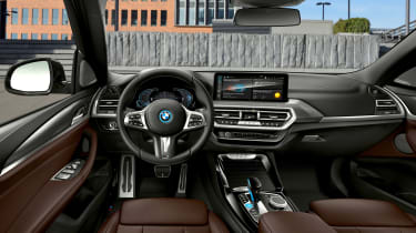 New BMW iX3 2021 facelift interior