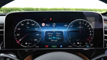 Mercedes E-Class Estate - digital instrument cluster