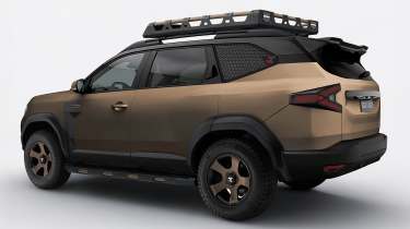 Dacia Bigster Redust Offroad Bronce rear 3/4