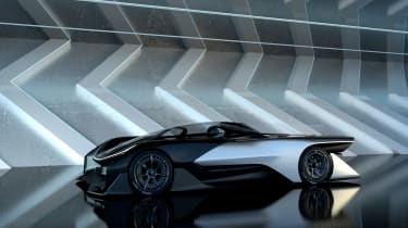 Faraday Future concept side front