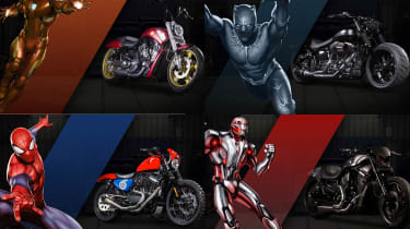 Harley Davidson Marvel Super Hero Customs - header