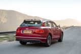 Bentley Bentayga luxury SUV rear tracking